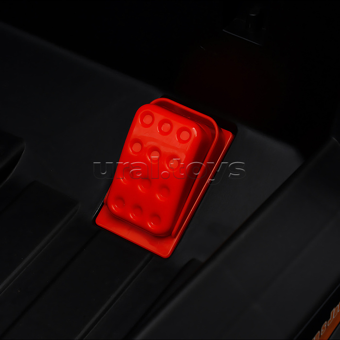 Электромобиль детский "Внедорожник" (цвет серый)