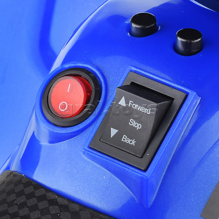 Детский электроквадроцикл ROCKET "Квадроцикл",1 мотор 20 ВТ, синий