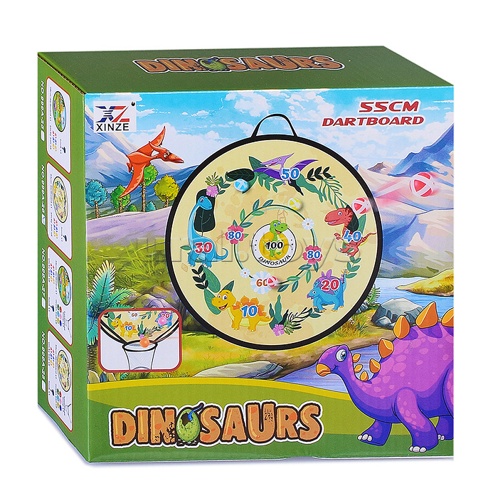 Дартс "Мир динозавров" в коробке