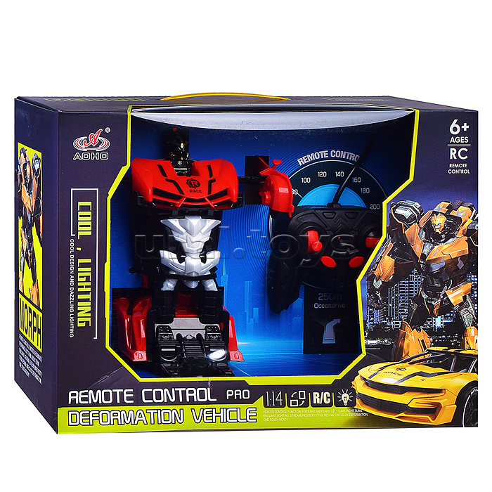 Машина трансформирующаяся в робота, р/у, 27 MHz, в коробке