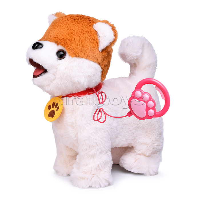 Собака "Пушок" (записывает, поёт, двигается) в пакете