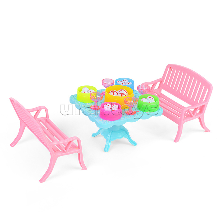 Набор мебели "Пикник-1" (13 предметов) под колпаком