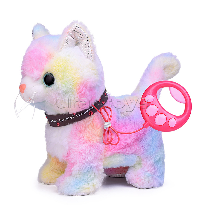 Кошка "Пушинка" (поет, ходит) в пакете