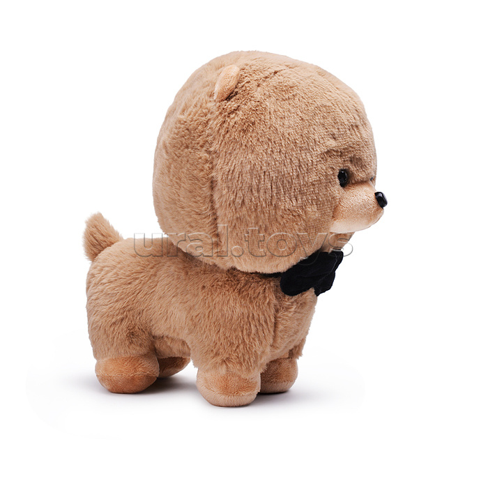 Пёсик Бишон коричневый, 23 см