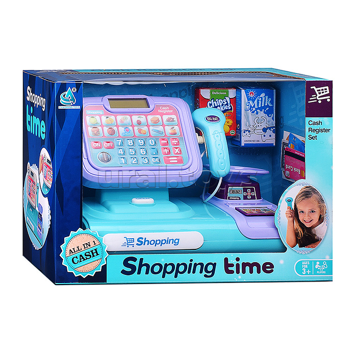 Касса "Твой первый магазин" в коробке