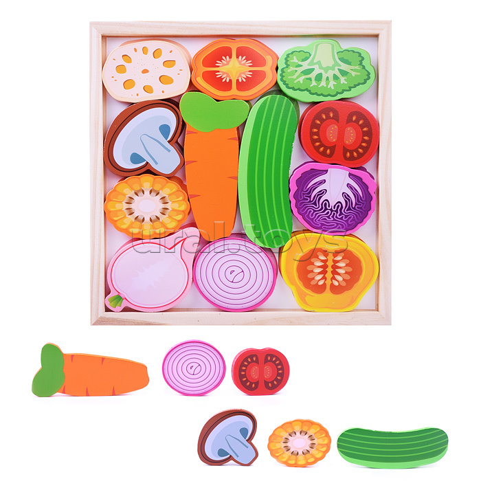 Игровой набор "Овощи" в коробке