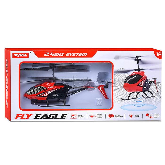 Вертолет "Пионер" р/у, 27 MHz, в коробке