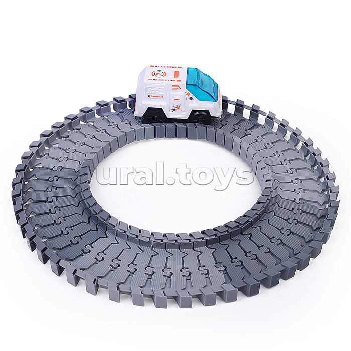 Игровой набор-трек "Космический заезд" в коробке