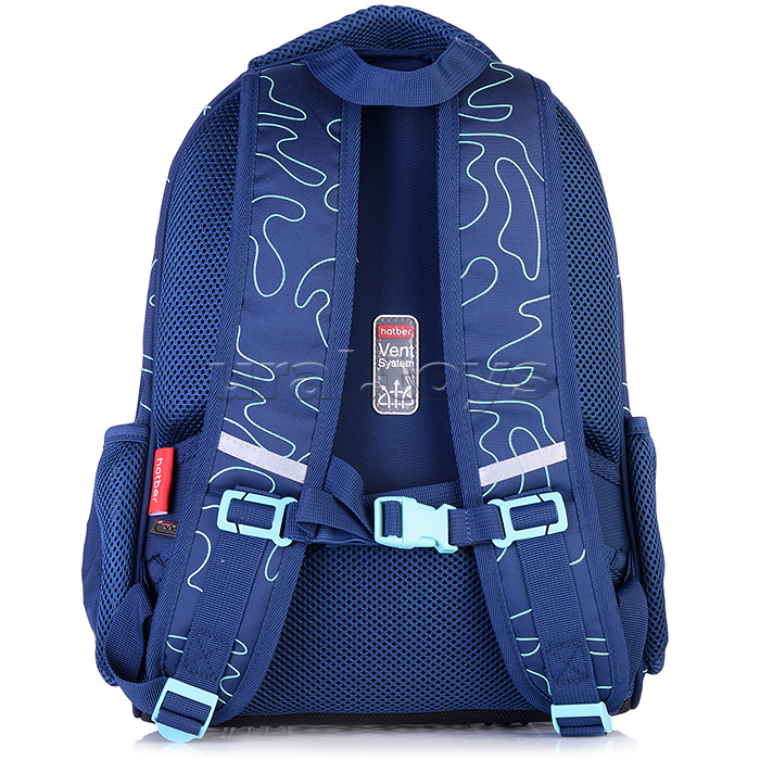 Рюкзак Ergonomic light "Стрелок" 38х29х15см EVA материал нагрудная стяжка светоотраж. 2 отделения 2 кармана и 1 потайной на спинке