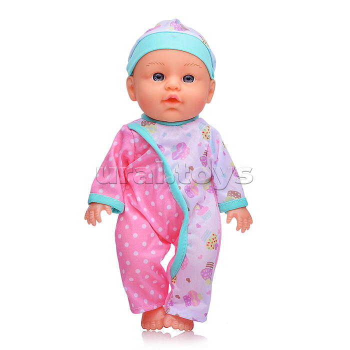 Пупс "Милый малыш" (пьет, писает) с аксессуарами, в пакете