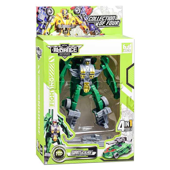 Робот "Молниеносный странник" в коробке