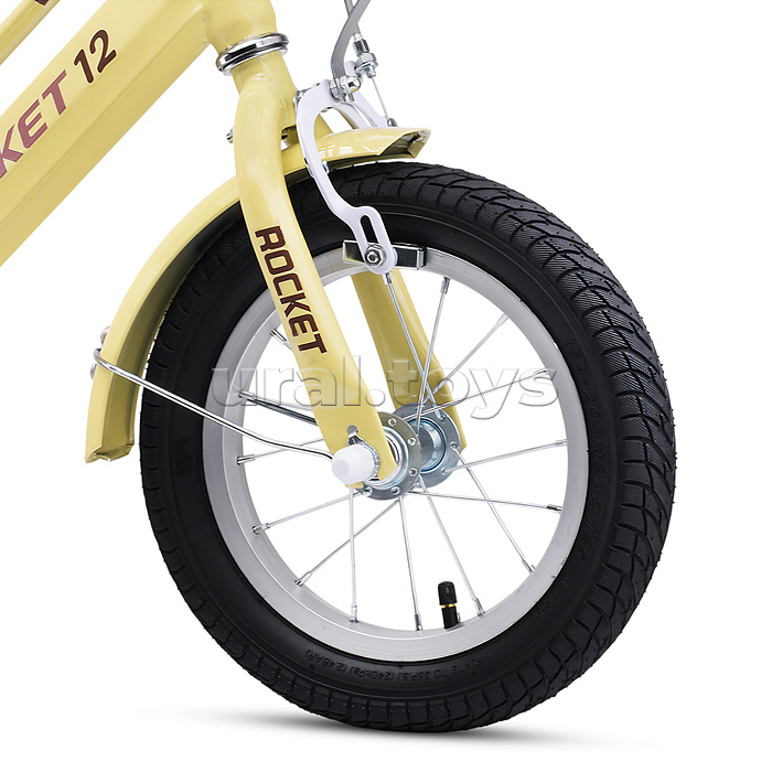 Велосипед 12" Rocket Emma, цвет желтый