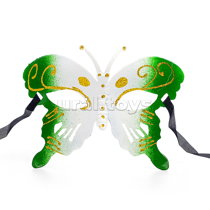 Маска карнавальная "Бабочка" (цвет в ассортименте)