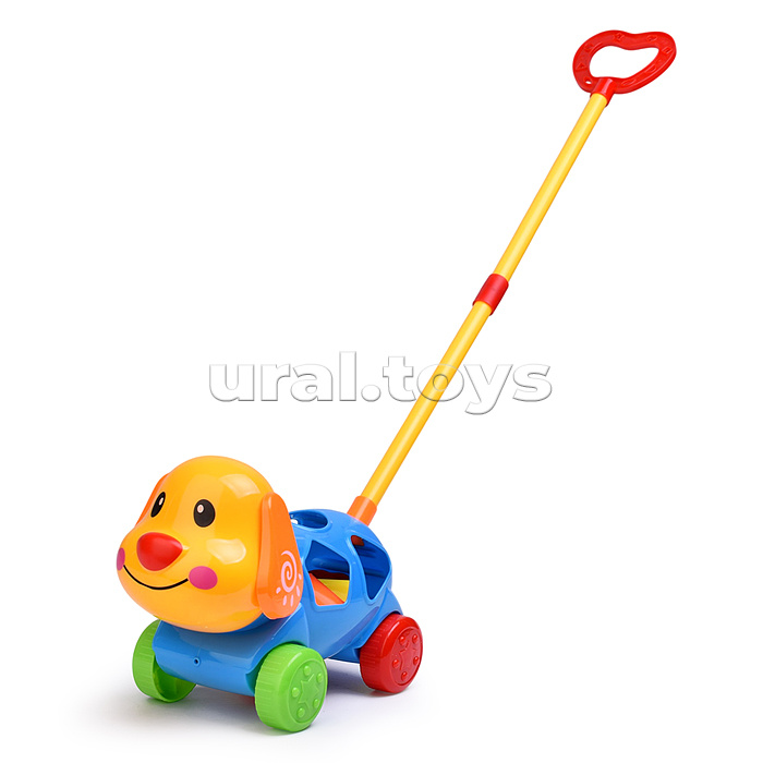 Каталка 9201 "Собака" (головоломка с блоками) в пакете