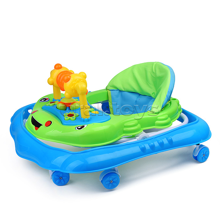 Ходунки "Веселая карусель" (цвет салатовый/голубой)