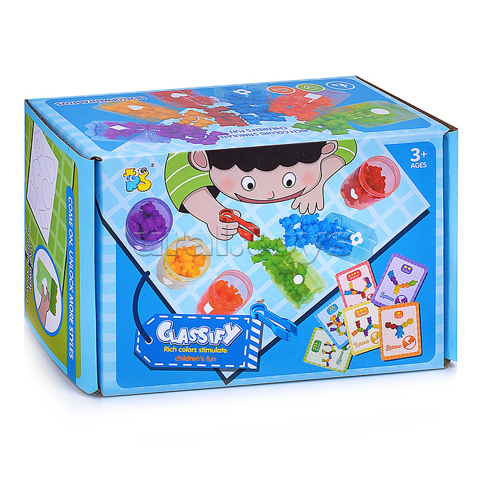 Настольная игра-сортировщик "Мишки" в коробке