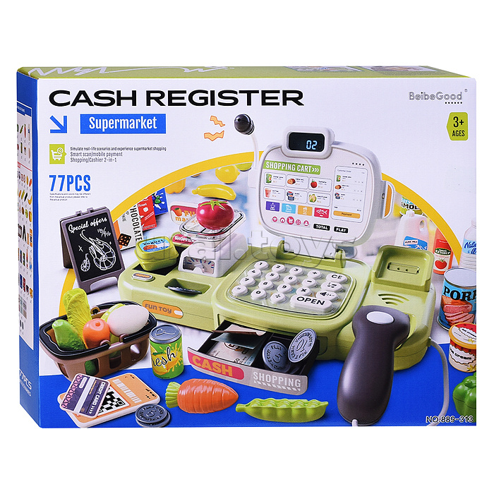 Игровой набор "Касса" в коробке