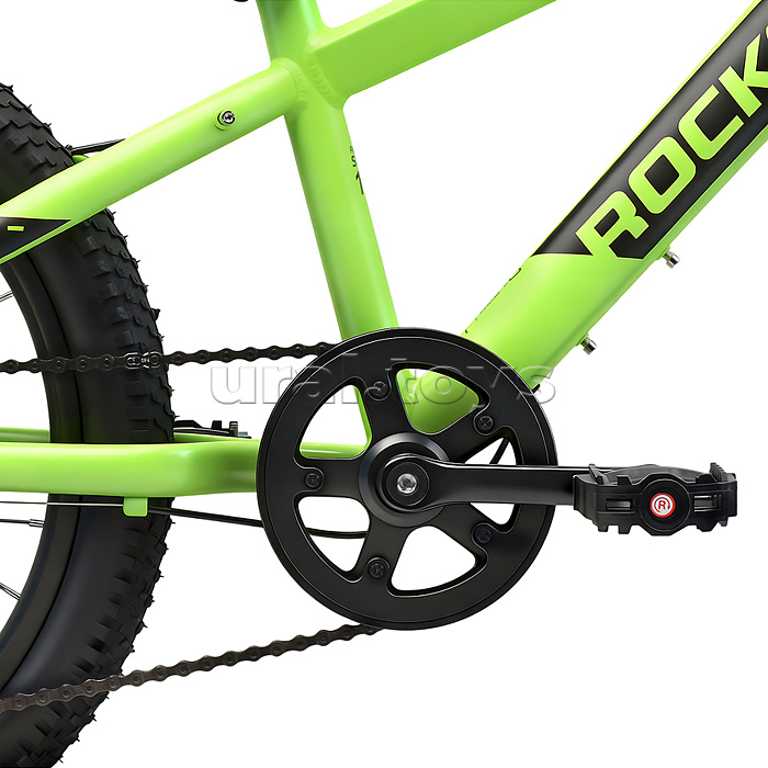 Велосипед 20" Rocket Crux 4.0 , цвет зеленый, размер 11"