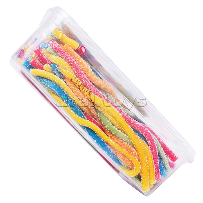 Жевательный мармелад в кислой обсыпке "Crazy gummy crazy stick" ассорти 10гр*150шт