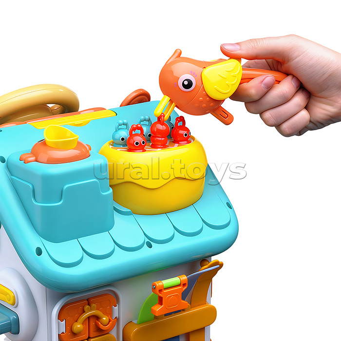 Домик развивающий "Умный домик" в коробке