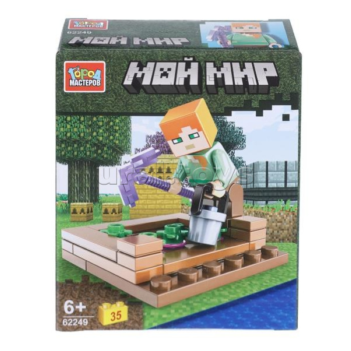 Конструктор "Мой мир" 35 дет.