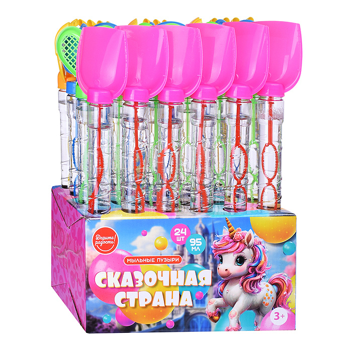 Мыльные пузыри "Цветные инструменты" 105 мл.