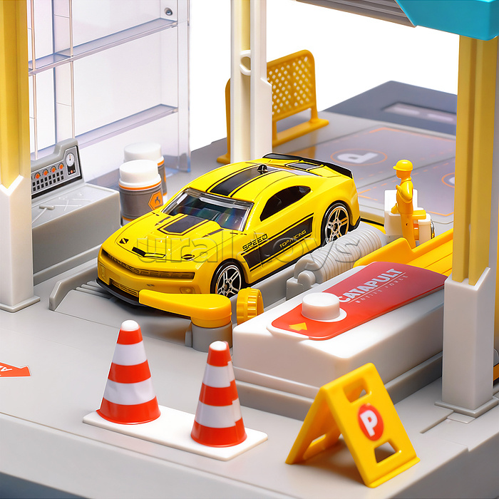 Станция обслуживания "Транспорт" в коробке