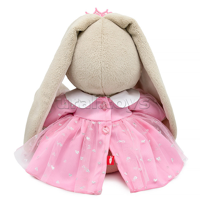 Зайка Ми в платье и розовой диадеме (малый)