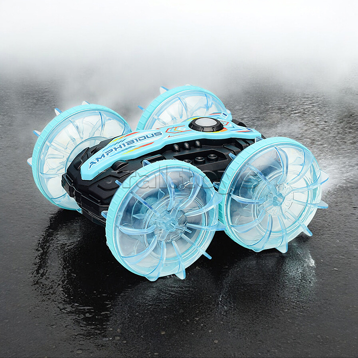 Машина "Amphibious stunt car-1" на р/у, 27 MHz, в коробке