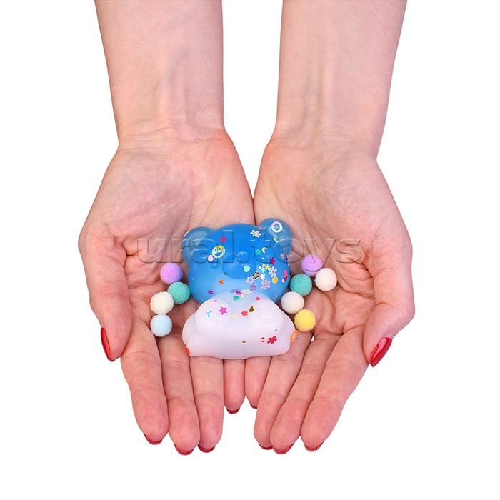 Игрушка-антистресс "Мишутка разноцветный"