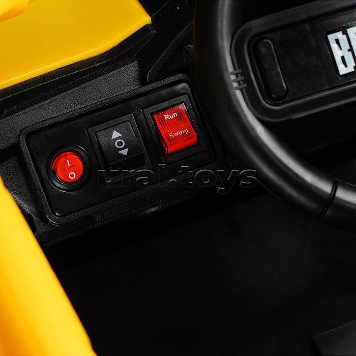 Электромобиль детский "Багги" (цвет желтый)