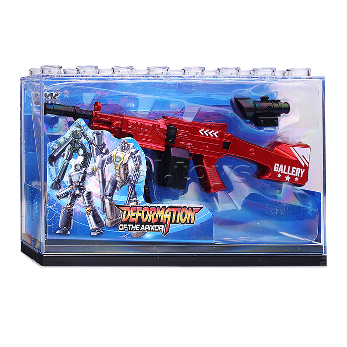 Робот трансформирующийся в оружие, в коробке