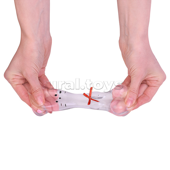 Игрушка-антистресс "Хрустально-прозрачный котик"