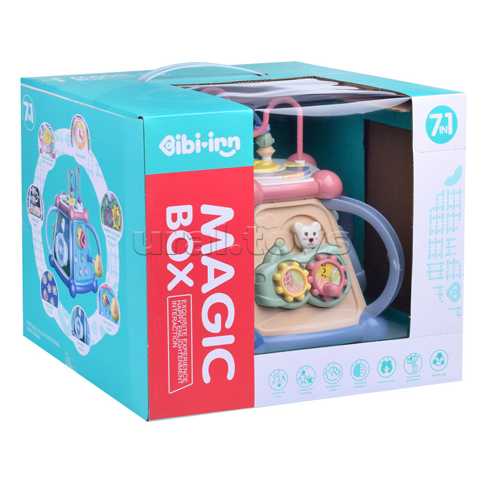 Бизиборд "Magic box-1" в коробке Бизиборд "Magic box-1" в коробке