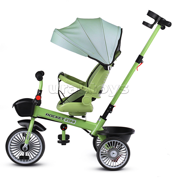 Велосипед 3-х колесный, зеленый