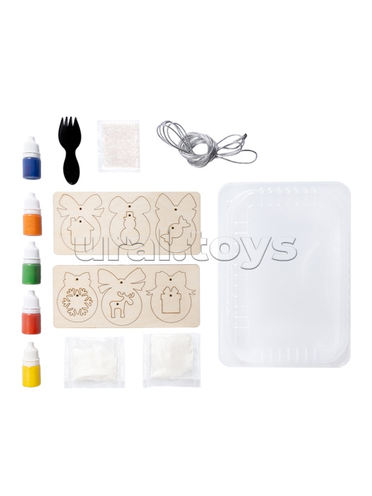 Набор для рисования на воде "Эмбру" Елочные игрушки серия "Magic ART"