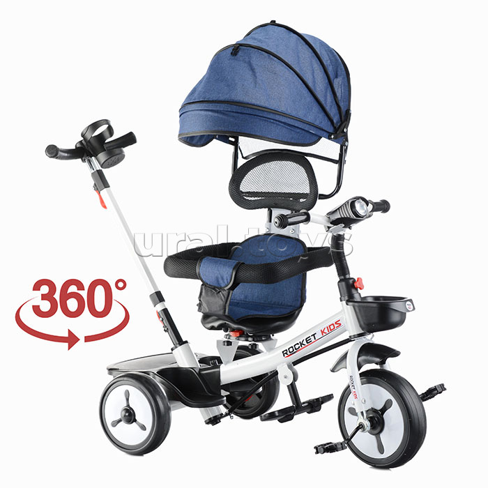 Велосипед 3-х колесный, синий