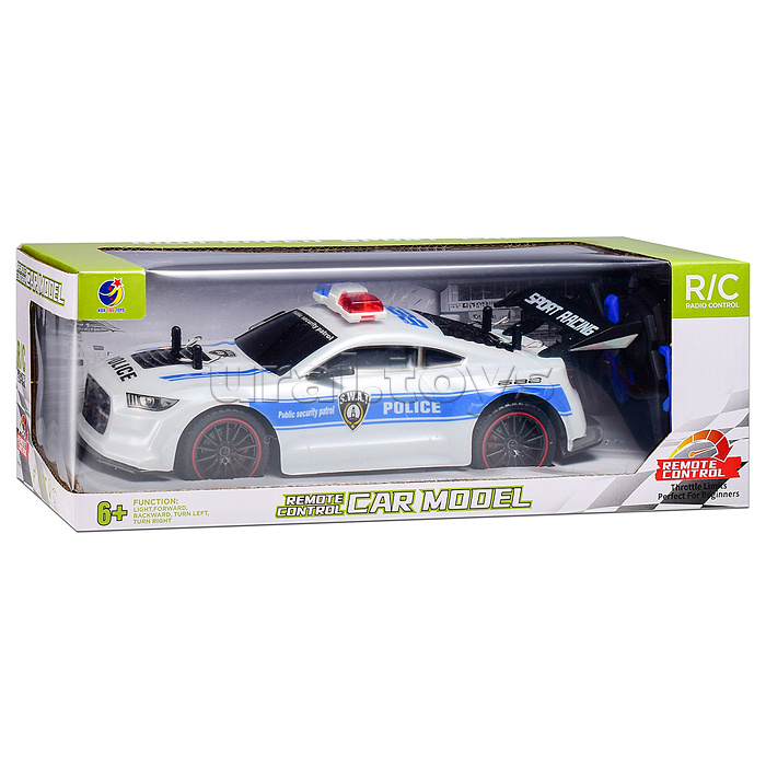 Машина "Полицейский шторм" р/у, 27 MHz. в коробке