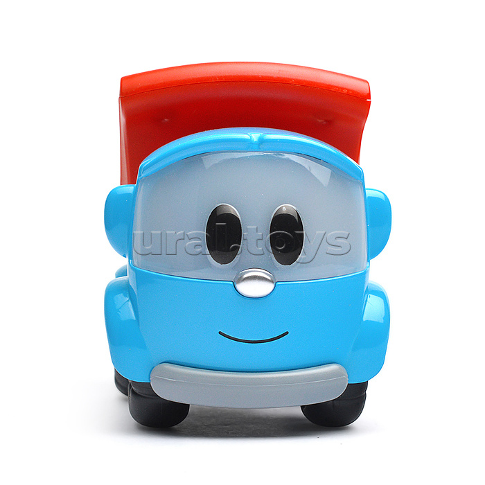 Машина металл Грузовичок Лева, 11 см, (отк. баг.,)ин.,коробка