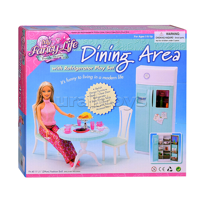 Набор мебели для кукол 2812  "Любимая кухня" в коробке