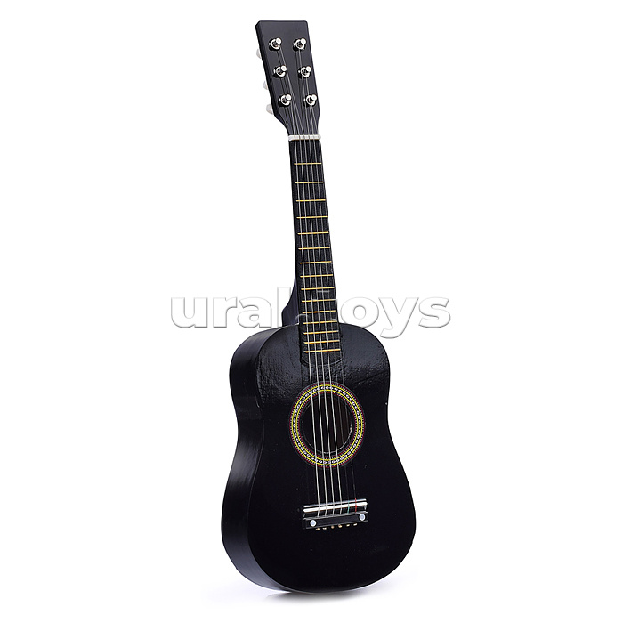 Гитара деревянная, 6 струн "Звонкая струна" в пакете