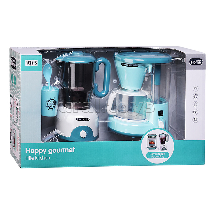 Бытовая техника "Кофемашина, блендер" в коробке