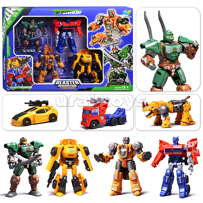 Робот трансформирующийся в авто, в коробке