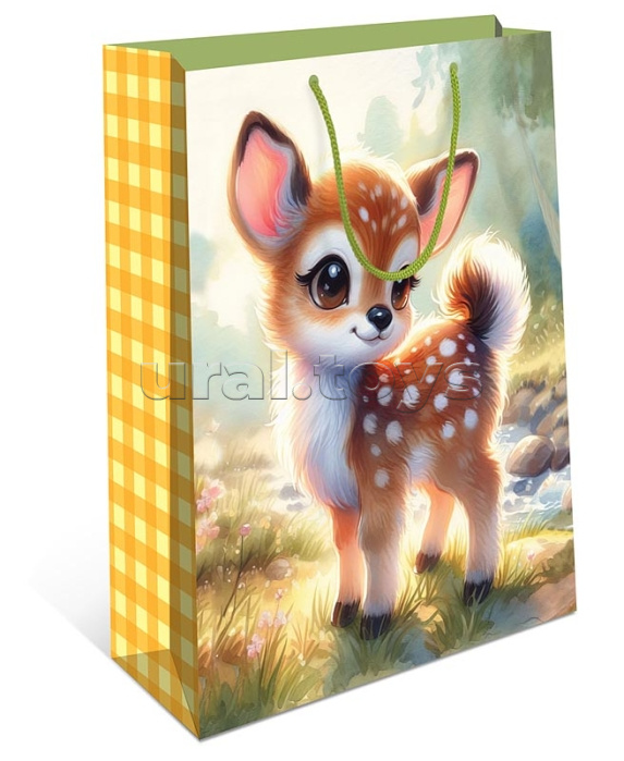 Пакет подарочный 330х425х100