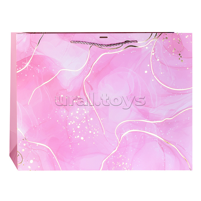 Пакет подарочный "Любопытный подарок" 43*31*14см.