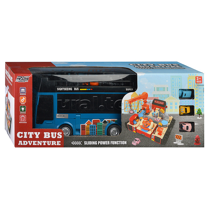 Автобус-Трек "Строитель-2" в коробке