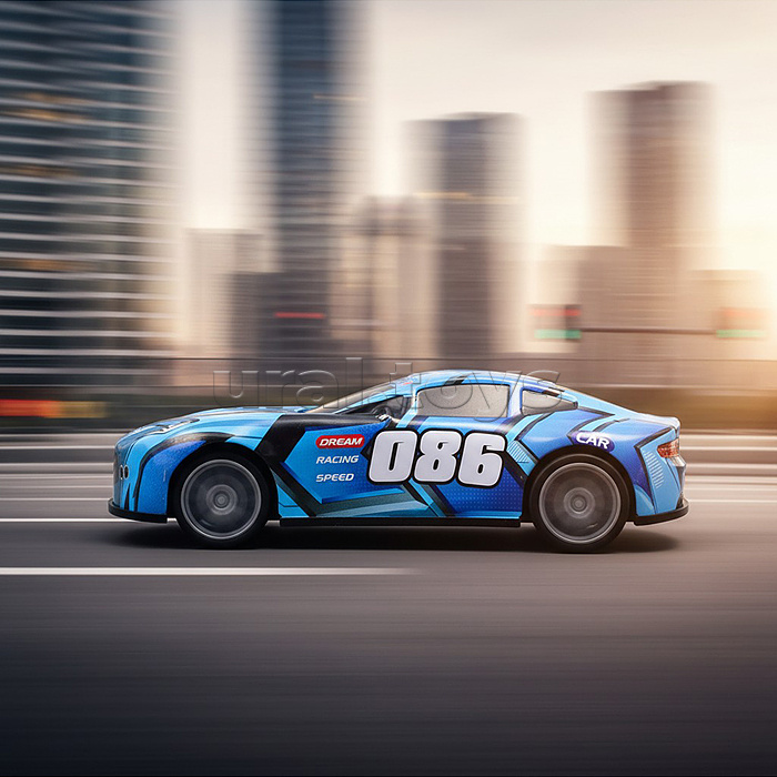 Машина "Молния-1"  р/у, 27 MHz. в коробке