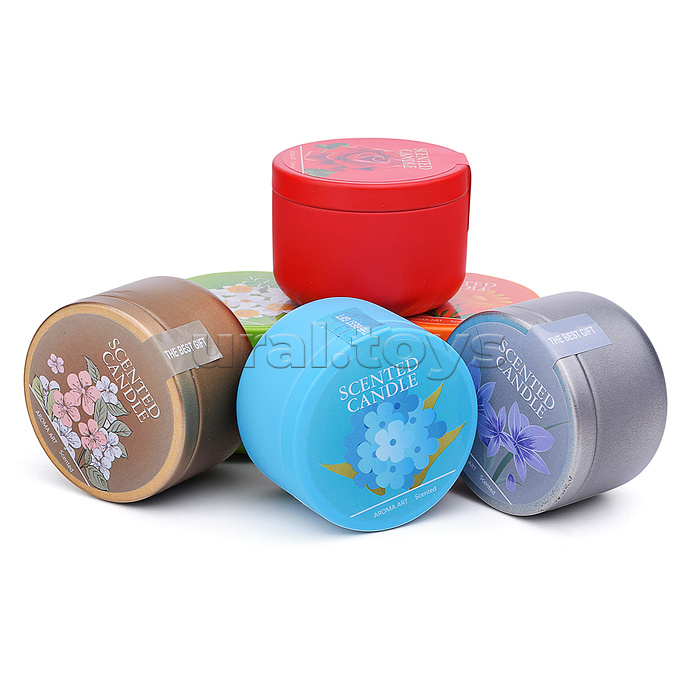 Свеча декоративная "Цветочная фантазия"