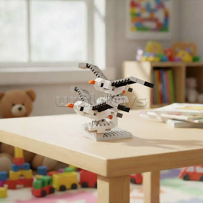 Конструктор "Две Чайки" 3D, в коробке