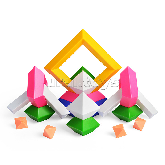 Развивающий конструктор. Пирамида тип 3